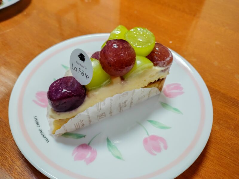 らくらくスマートフォン F-53E カメラ ケーキ撮影