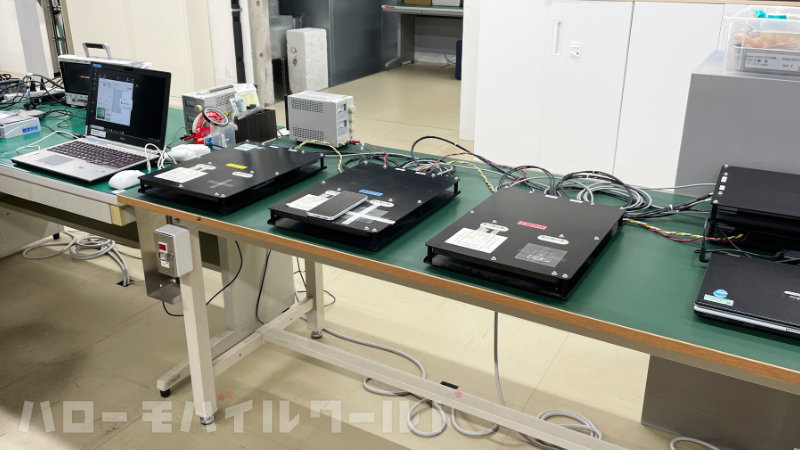 FCNT 地下実験室ツアー 超近距離無線通信試験所 日本国内で実際に利用されている さまざまな非接触IC通信機器