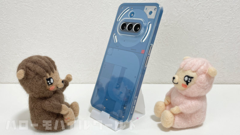 Nothing Phone (3a) 用 TPU クリアケース 装着 管理人＆サブ管理人も満足