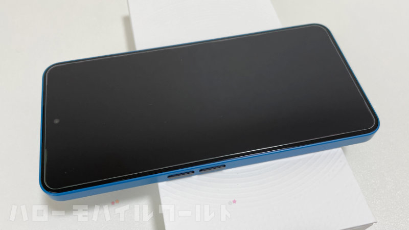 Nothing Phone (3a) ガラスフィルム 貼り付け後 気泡を押し出す