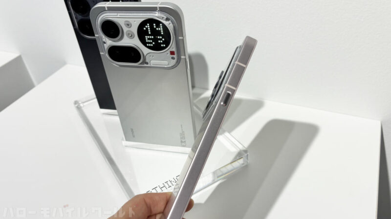 Nothing Phone (4a) Pro ピンク エッセンシャルキー