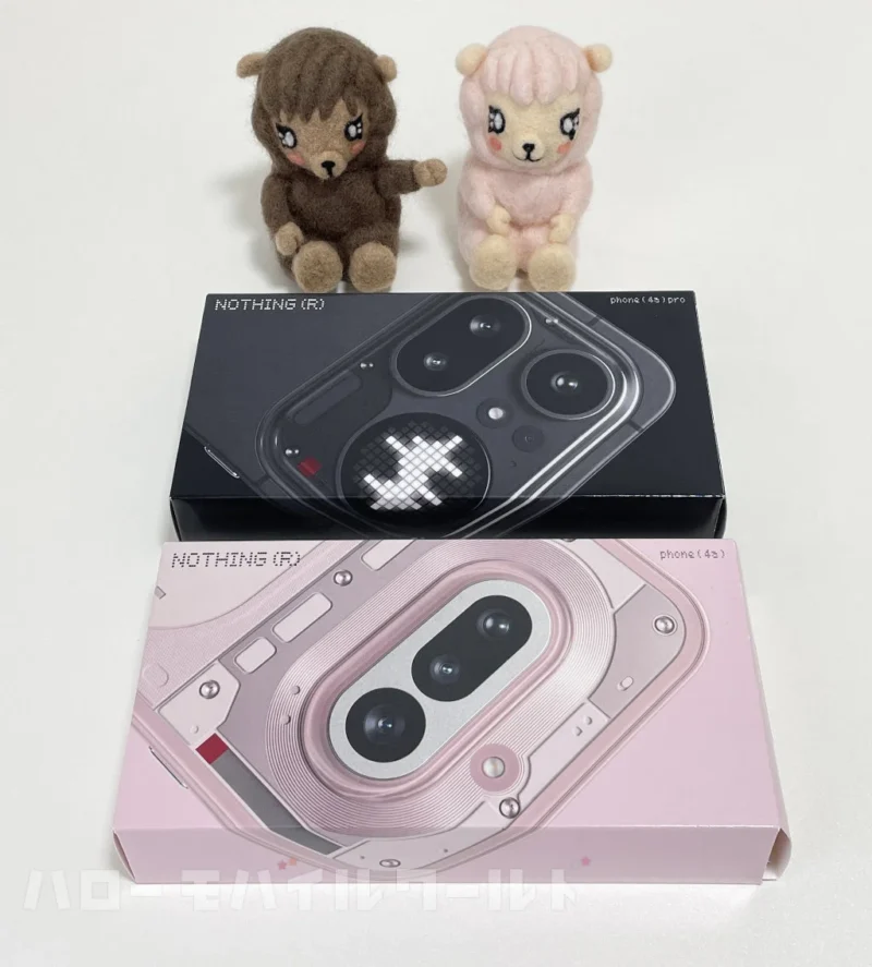 Nothing Phone 4a 化粧箱